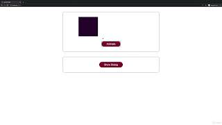 XIV. Animations & Transitions. 2. Animation Basics & CSS Transitions