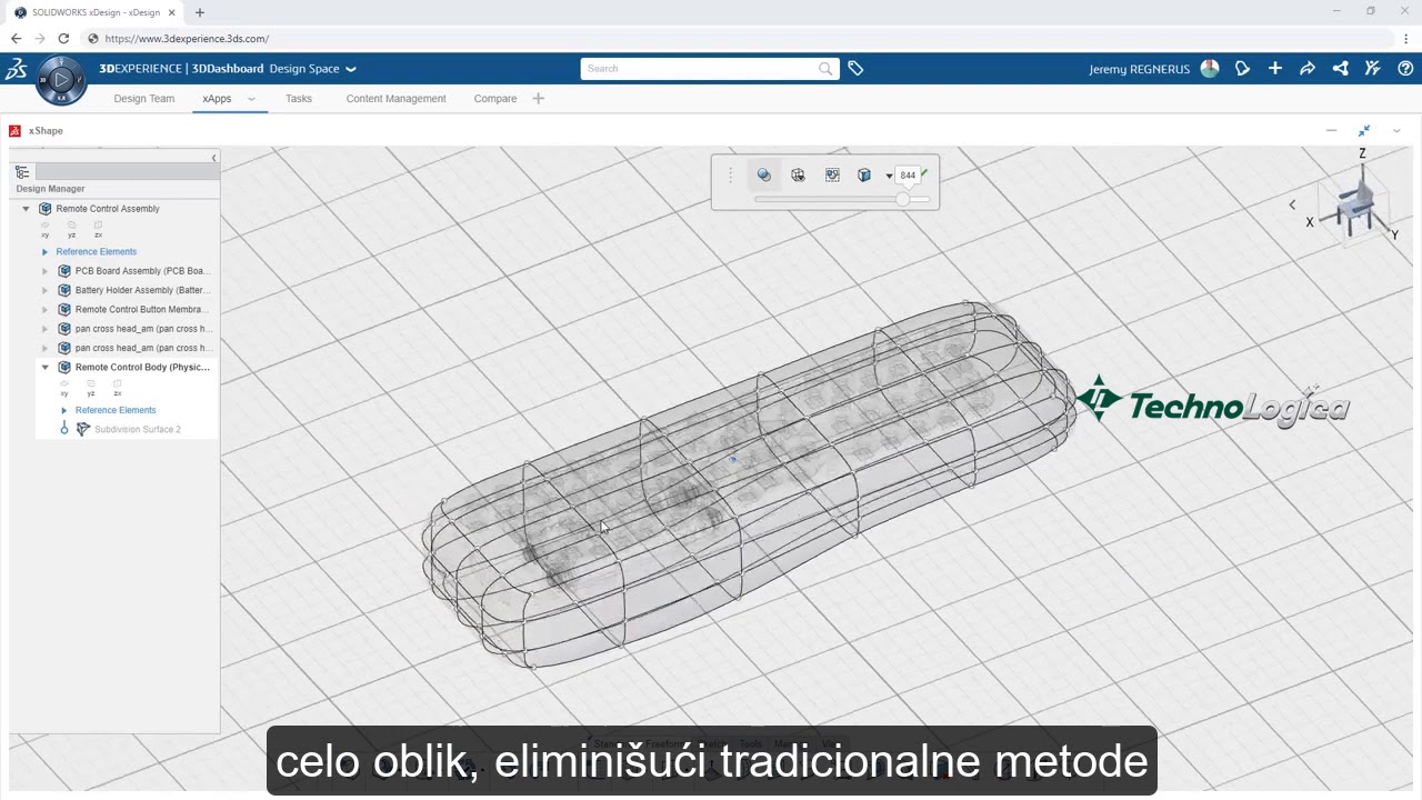 xShape Subdivision Modeling - Solidworks - YouTube