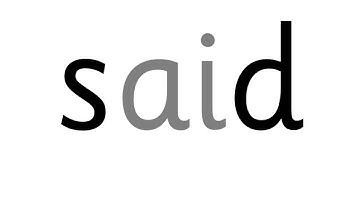 SSP Sight Words - That