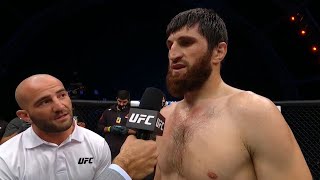 UFC 254: Magomed Ankalaev Octagon Interview