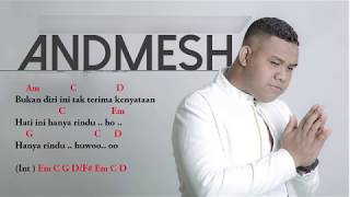 Andmesh Kamaleng - Hanya Rindu | Chord dan Lirik chords