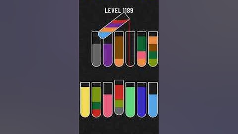 water sort puzzle - level 1189