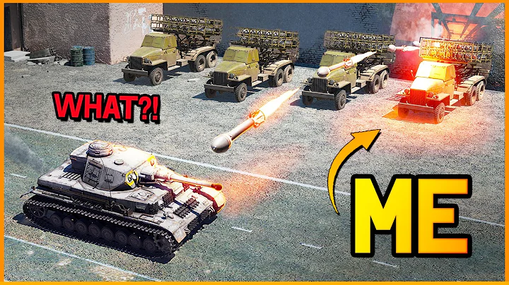 Destroying Tanks as a FAKE Prop in War Thunder