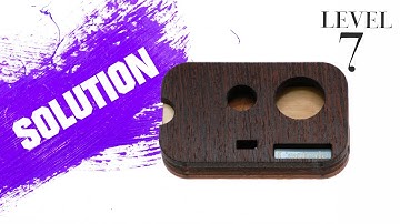 Centrale a wood puzzle from Jean Claude Constantin - Solution