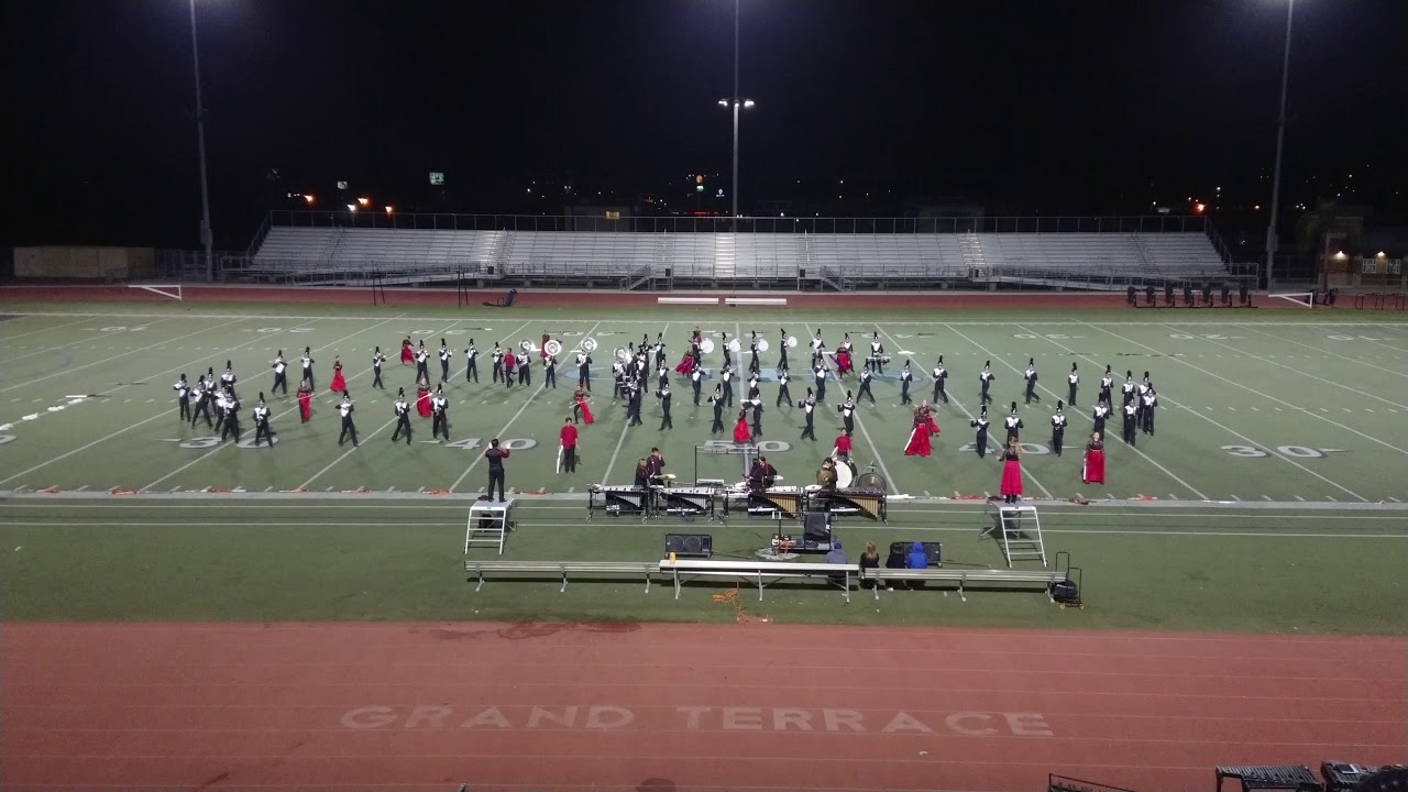 2018 Grand Terrace High School Marching Band CJUSD Showcase YouTube