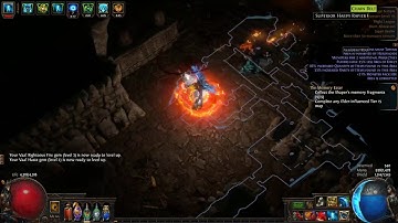 Path of Exile 3.8 - Freezing Pulse Build  - Assassin Shadow -Vaal Temple Map Tier 16