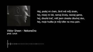 Viktor Sheen - Nekonečno (prod. Leryk) - lyrics