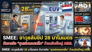 SMEE: อาวุธลับชิป 28 นาโนเมตร กับภารกิจ "ขุดแร่หลอมเหล็ก" ท้าชนยักษ์ใหญ่ ASML