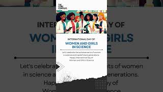 Women and Girls in Science #shorts #women #girl #international #science #trendingshorts