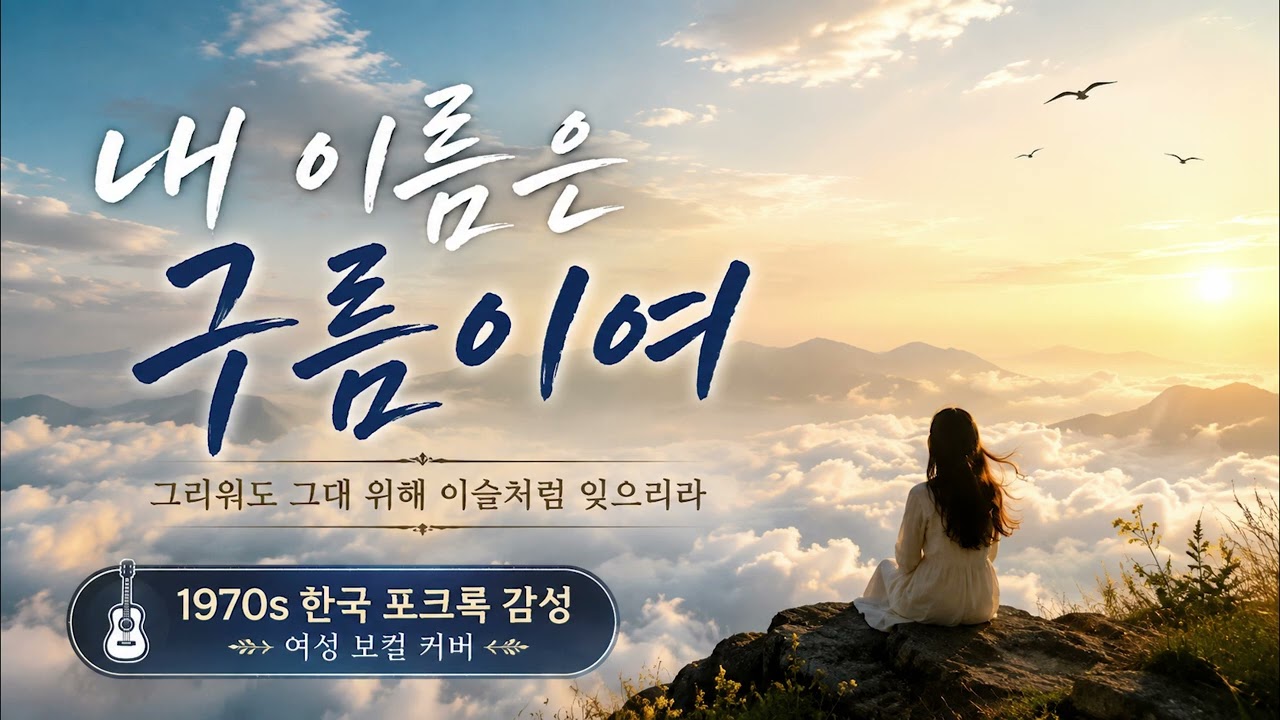 원곡 : 조용필 - 내이름은 구름이여 (SUNO AI 편곡) 🎧