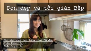 Dọn dẹp và tối giản phòng bếp