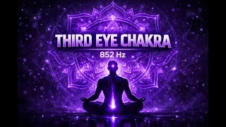 Third Eye Chakra Alignment | Mental Clarity & Insight | 852 Hz Frequencies