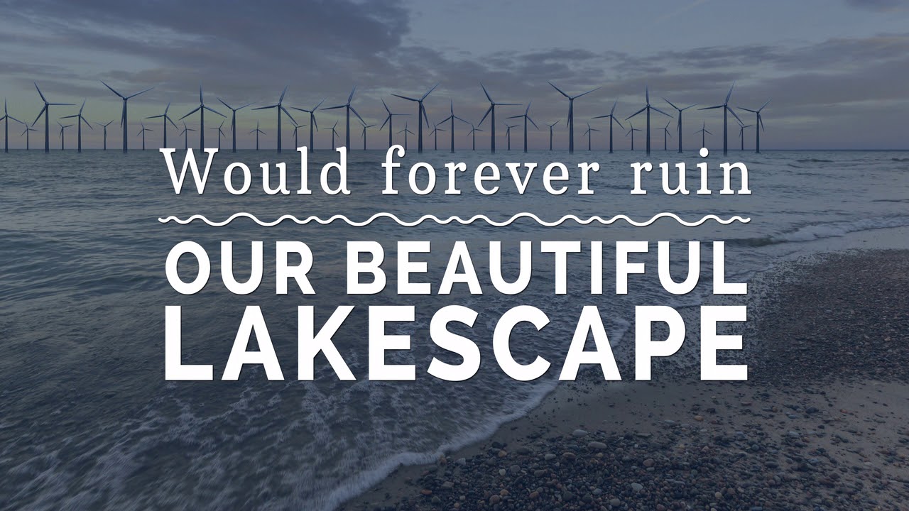 LEF View on Wind Turbines in Lake Erie YouTube