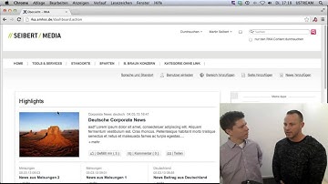 Login-Wizard: Confluence als Konzern-Intranet