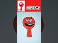 My Sprunki OC Red Ball #sprunki #drawing #art #shorts