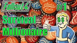 Fallout 4 - Survival Millionaire Run - Part 1