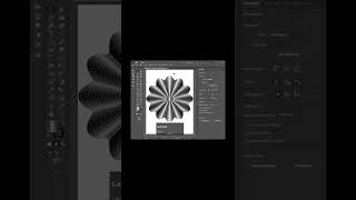 Flower Design | Blend Tool | Speed Art #Illustratortips #Shorts