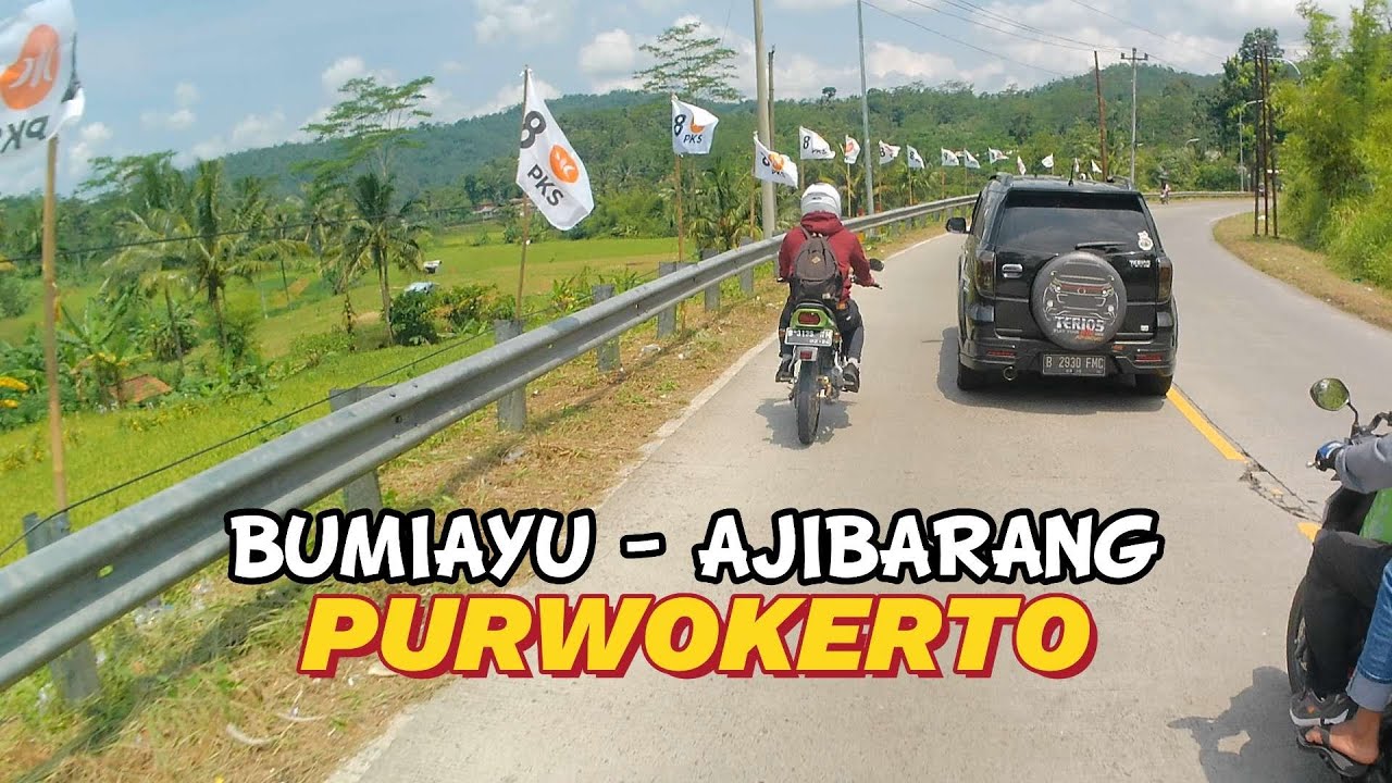Jalur Bumiayu - Ajibarang arah Purwokerto Jalur Mudik lebaran 2023
