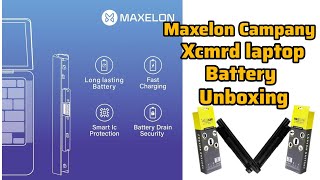 Maxelon Company Xcmrd Laptop Battery Unboxing