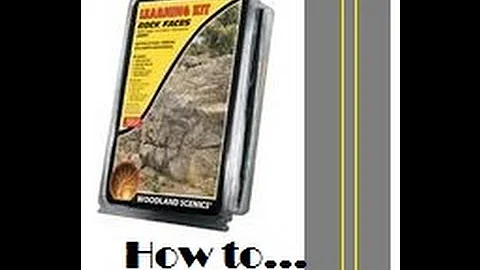 Woodland Scenics Paving Kit + Extra running clips