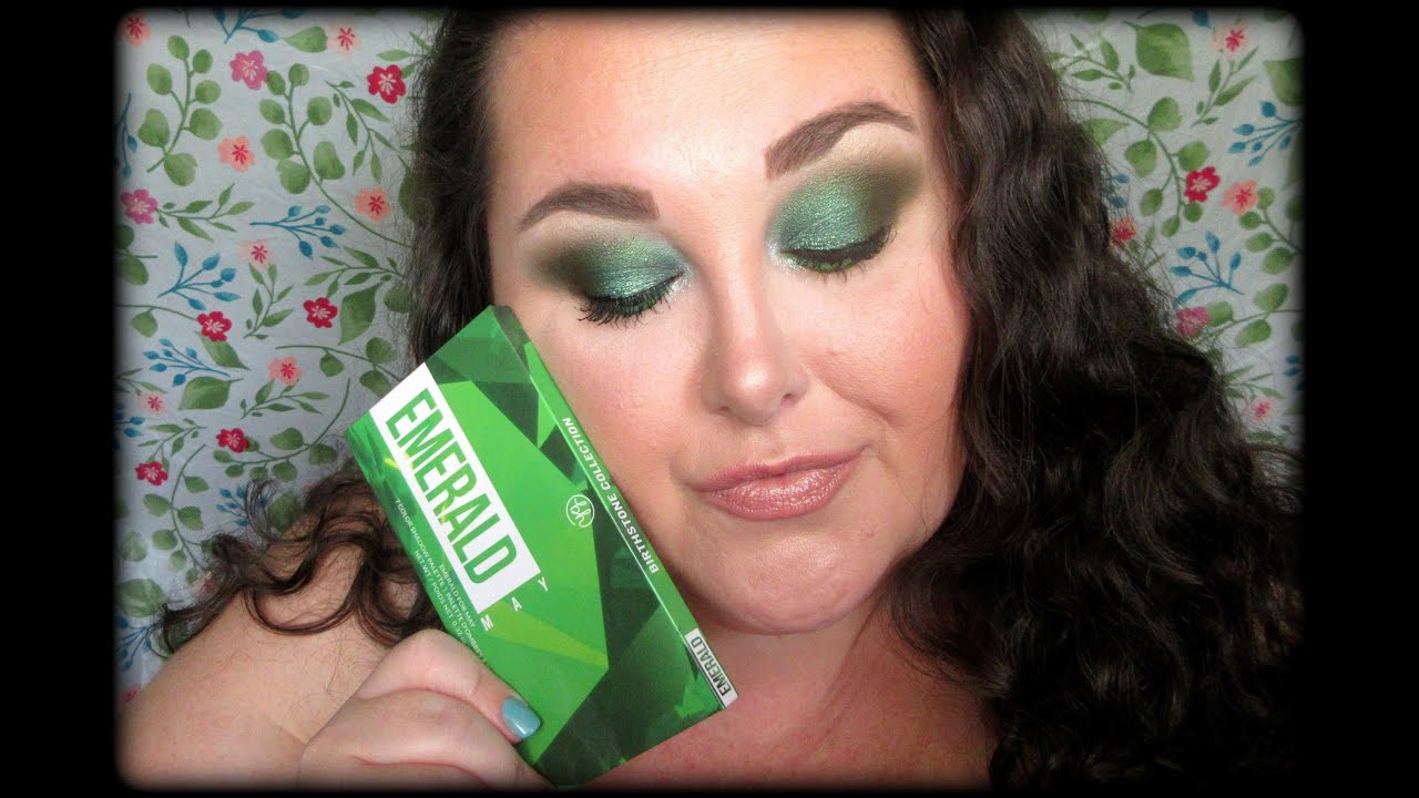 Bh Cometics EMERALD Palette Look #1