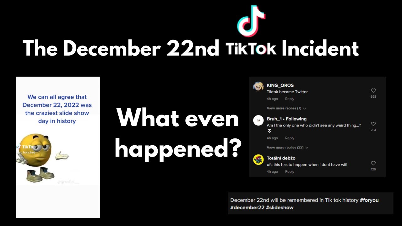 The December 22nd TikTok Incident YouTube