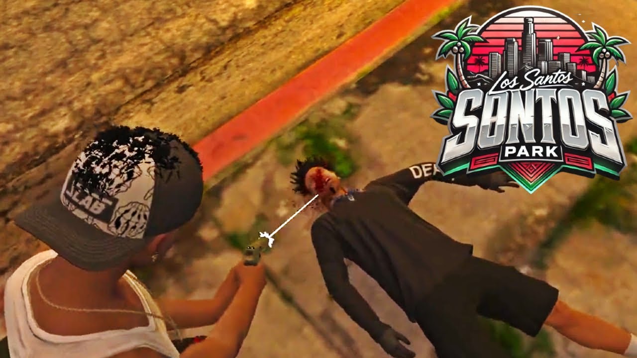 Los Santos Park On Demon Time Part 1 | Los Santos GTA RP | YBN Based Server | Glock With A Switch