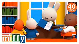 Miffy at the Library | Miffy | Cartoons for kids