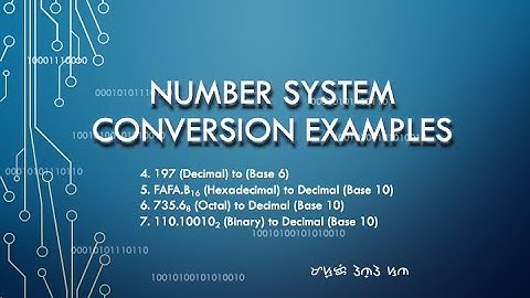 Number System Conversion Examples 2 | Tagalog