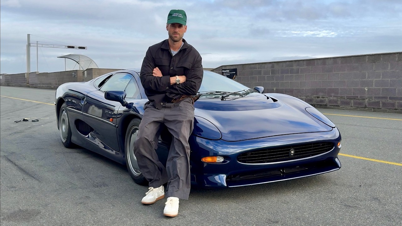 ПЕРВАЯ ПОЕЗДКА НА МОЕМ JAGUAR XJ220