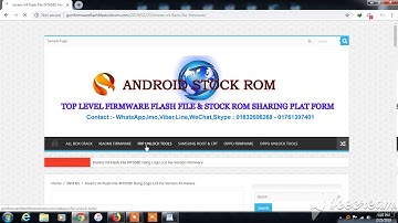 Invens V4 Flash File MT6580 Hang Logo Lcd Fix Version Firmware