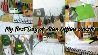 First day at Allen kota Supath|| Neet ||Alpha Achiever batch|| Kotatales