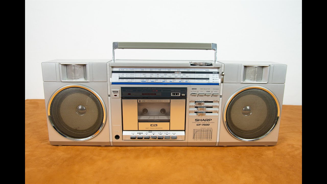 Магнитофон Магнитола Sharp GF-7500H (2)