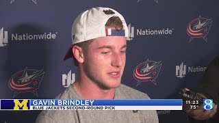 Wolverines in action at Blue Jackets development camp