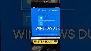 "Remove Dual Boot Screen in Seconds 😱 | Direct Boot to Windows!"