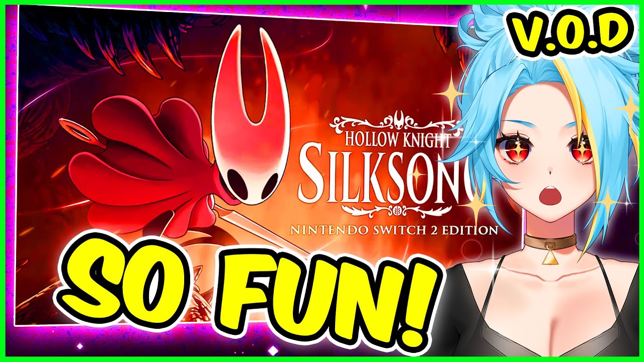 FIRST TIME Playing Hollow Knight Silksong! | LuminusRed Vod