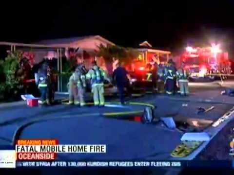 XETV - San Deigo 6 - Fatal mobile home fire in Oceanside - YouTube