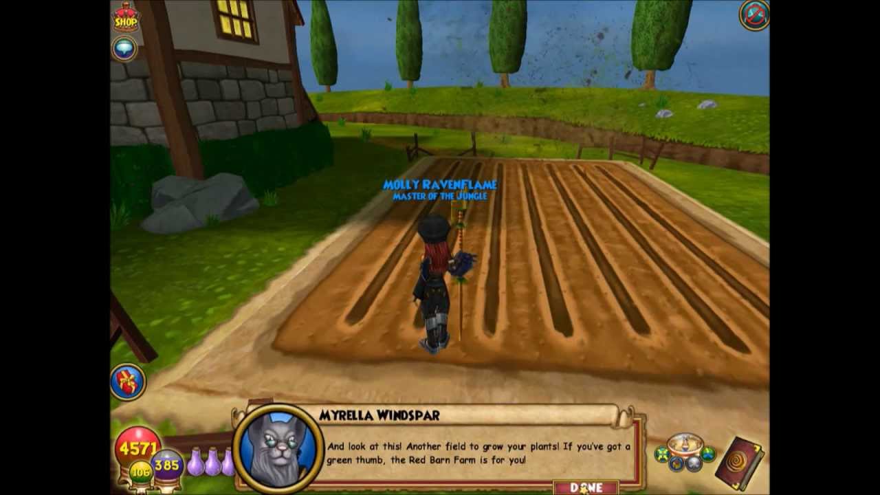Wizard101 Red Barn Farm Castle Tour Youtube