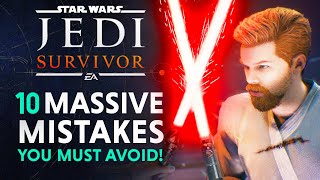 Star Wars Jedi: Survivor - ❌ Don't Make The Same 10 Mistakes! (Tips & Tricks)