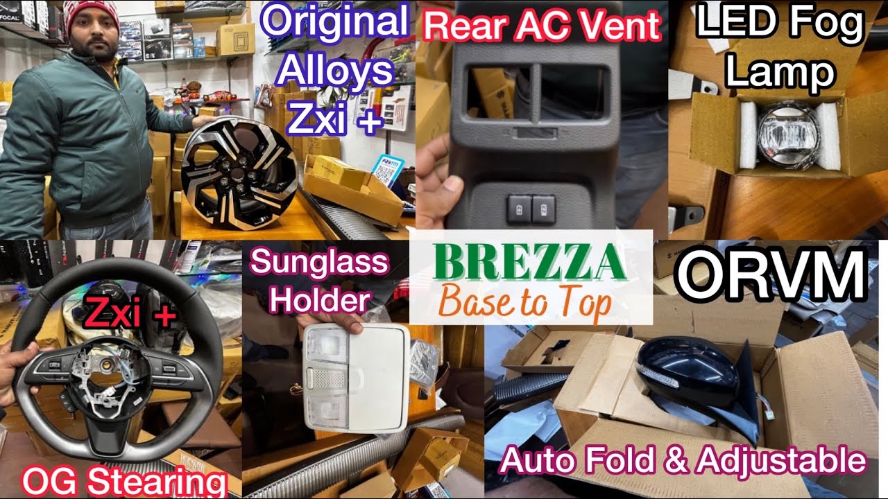 Brezza Modification || Brezza Base to top Modification || Brezza Lxi to ...