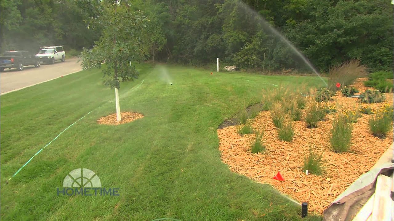 How to Install an Irrigation System - part 2 - YouTube