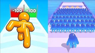 OMG 😳 UNBELIEVABLE NEW BEST MAX LEVEL TALL MAN RUN 🏃 vs JOIN BLOB CLASH 3D 💂🧑‍🚒VERY INTERESTING GAME screenshot 1