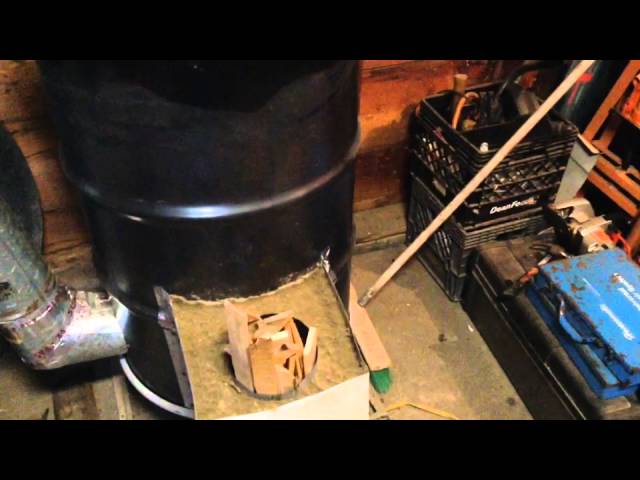 Rocket Mass Heater/Stove another Prepper's Must Have - YouTube