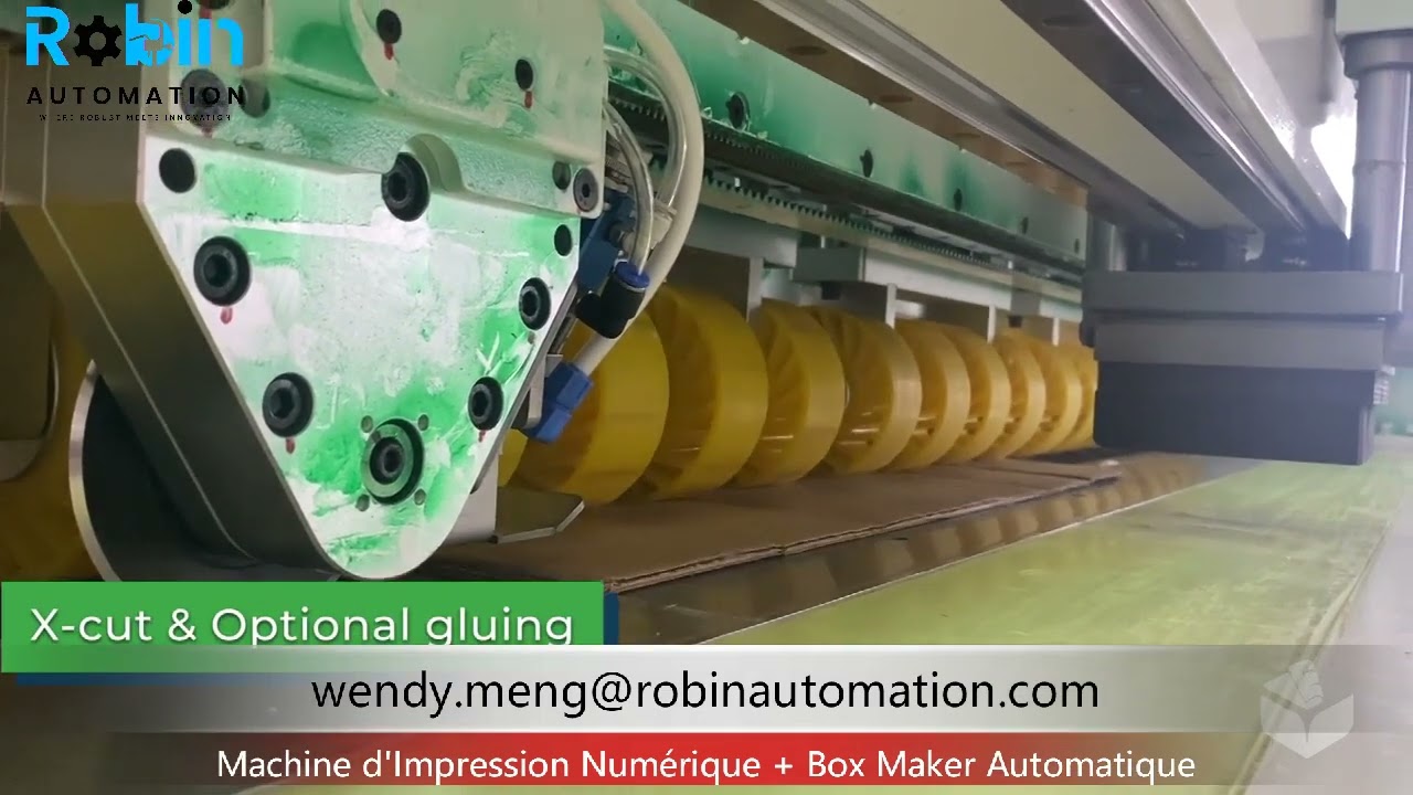Machine d’Impression Numérique  Box Maker Automatique : La Solution Intégrée d’Emballages Sur Mesure