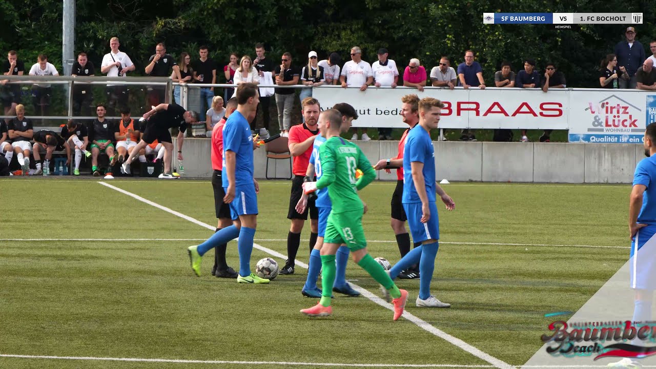 1. Spieltag: SFB - 1. FC Bocholt