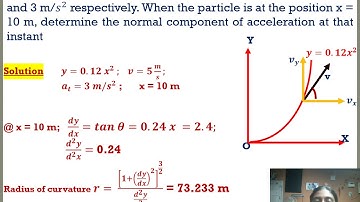 KTU EST 100 ENGINEERING MECHANICS MODULE 4 PART 7 PROBLEMS ON KINEMATICS OF CURVILINEAR MOTION