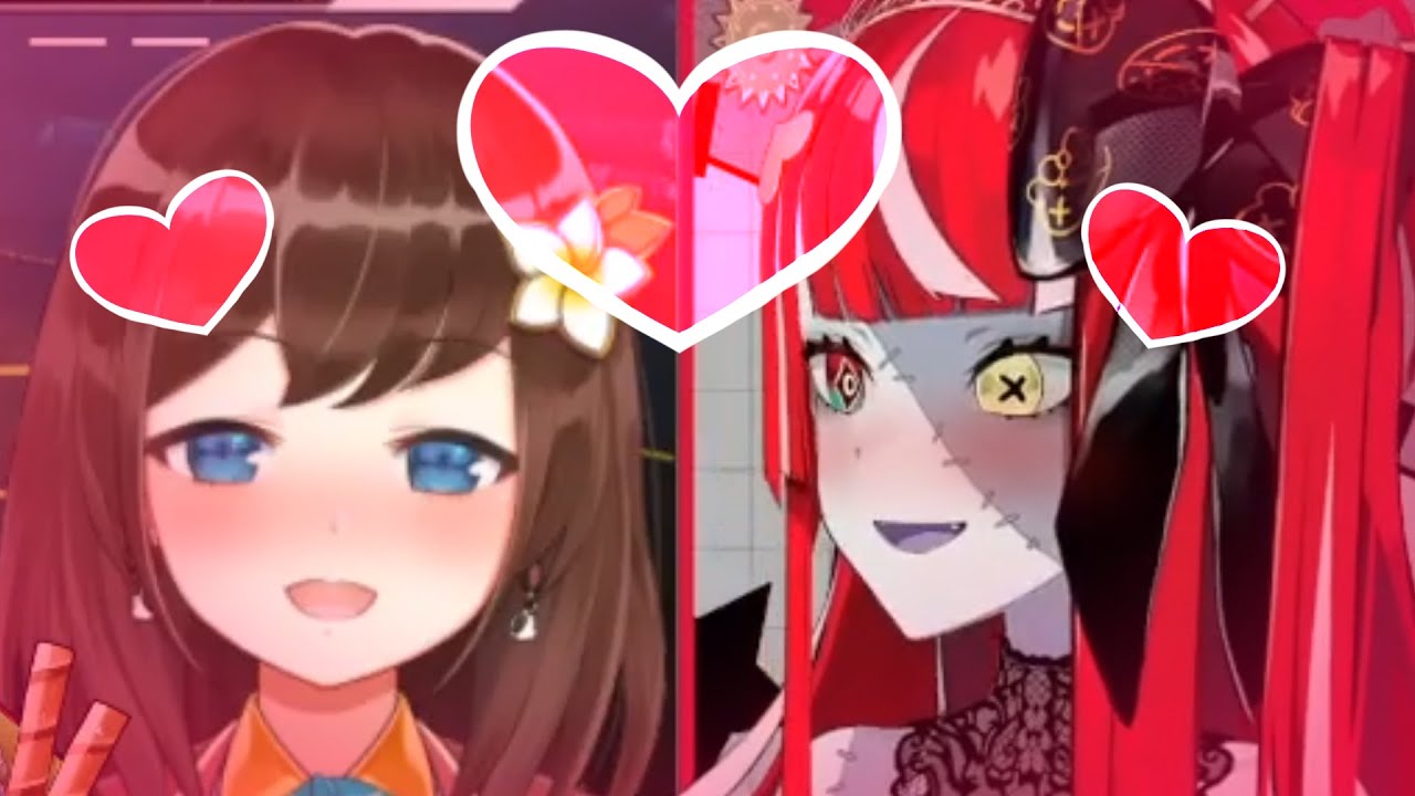 16mins of flirting: Kureiji Ollie & Hana Macchia