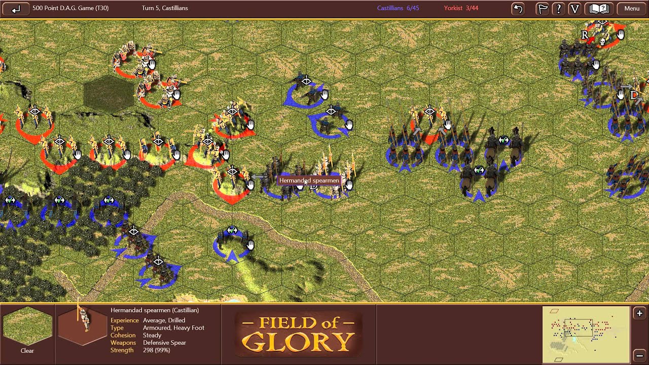 [JUGANDO] FIELD OF GLORY #35│Storm of Arrows│Wuwei vs Ivanhl│Turnos 05 - 06 analisis de sensibilidad