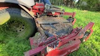 Exmark 96 Mowing Tall Gr