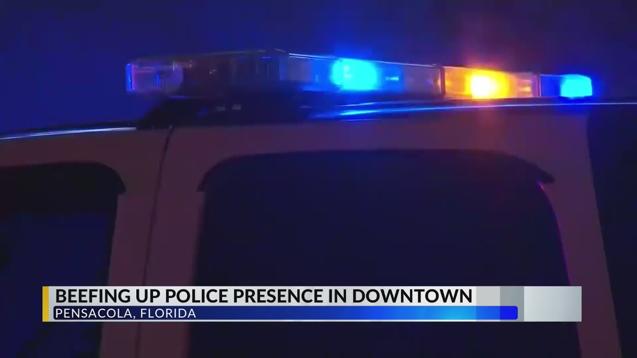Pensacola Police adds more officers to patrol downtown YouTube